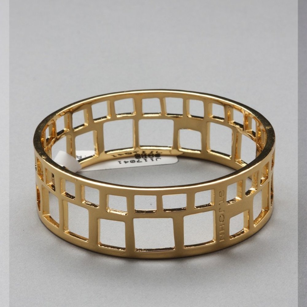 St John  Laser Cut Bangle